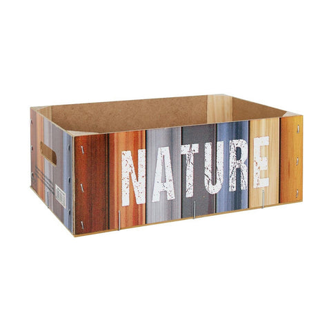 Caixa de Armazenagem Confortime Nature 30 x 20 x 10 cm Madeira