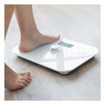 Balança digital para casa de banho Cecotec EcoPower 10100 Full Healthy LCD 180 kg Branco Vidro 180 kg