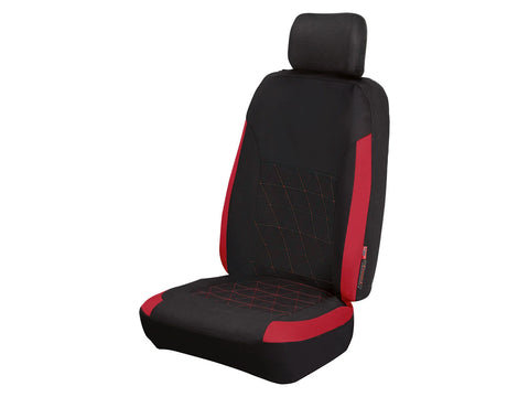 Conjunto esportivo de capa de assento de carro ULTIMATE SPEED, 14 peças - vermelho