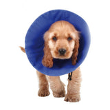 Colar Isabelino para Cães KVP EZ Soft Azul (30-50 cm)