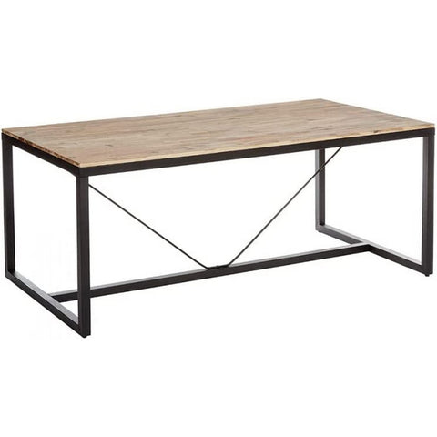 Mesa de Jantar Atmosphera Edena Natural Castanho Acácia (180 x 90 x 75 cm)