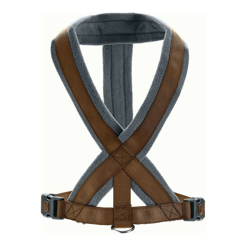 Arnês para Cães Hunter London Comfort 63-82 cm Castanho Tamanho M/L