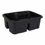 Organizador de Ferramentas Dem Brico Premium Tabuleiro Preto (38,5 x 29,5,x17 cm)