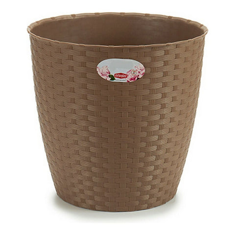 Vaso Stefanplast 10006829 Castanho Plástico