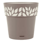 Vaso Autoirrigável Stefanplast 3920111 Castanho Bege Plástico 19 x 19 x 19 cm