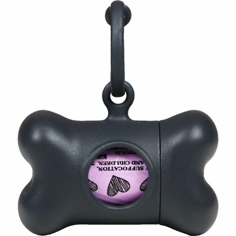 Dispensador de Sacos para Cães United Pets Classic 2nd Life Cinzento