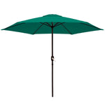 Parasol Monty Alumínio Verde 270 cm