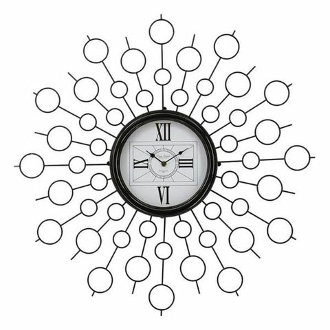 Relógio Versa VS-20460112 Metal Madeira MDF 68 x 6,5 x 68 cm