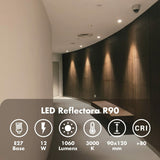 Lâmpada LED Silver Electronics 999007 R90 E27 12W 3000K