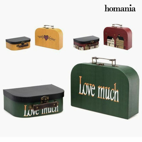 Caixa Decorativa Homania (2 pcs) Cartão (2 Unidades)