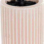 Piaçaba DKD Home Decor Cor de Rosa Aço Polipropileno Grés 11 x 40,5 x 11 cm