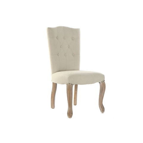 Cadeira DKD Home Decor Bege Natural 51 x 47,5 x 101 cm