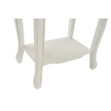 Mesa de apoio DKD Home Decor Branco Castanho Multicolor 48 x 34 x 67,5 cm