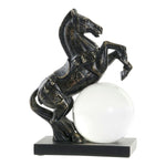 Figura Decorativa DKD Home Decor Resina Cristal Cavalo (20 x 11 x 26 cm)
