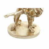 Figura Decorativa DKD Home Decor FZ-95015 18,5 x 11,2 x 29,5 cm Dourado Resina Colonial Macaco