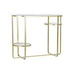 Consola DKD Home Decor Espelho Cristal Dourado Metal Moderno (102 x 36 x 79 cm)