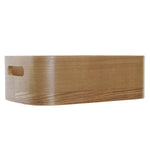 Jogo de Caixas Decorativas DKD Home Decor Natural Madeira MDF 35,5 x 25 x 10 cm