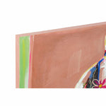 Pintura DKD Home Decor Tela 80 x 2,8 x 80 cm Vaso Moderno (2 Unidades)