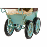 Figura Decorativa DKD Home Decor MO-186345 Azul Castanho Carro Vintage 19 x 11 x 16,5 cm