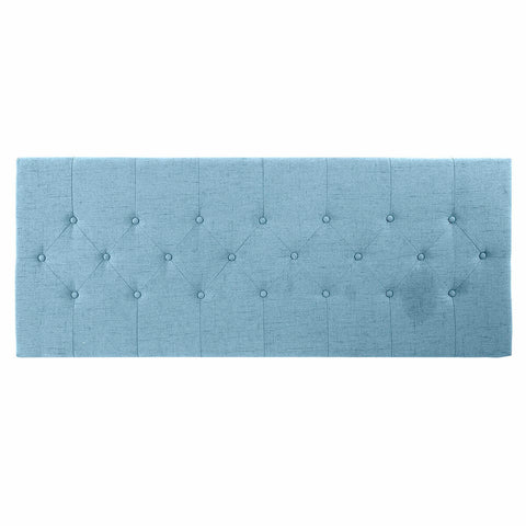 Cabeceira de Cama DKD Home Decor Azul Madeira da borracha 160 x 7 x 65 cm