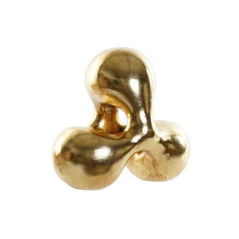 Figura Decorativa DKD Home Decor 28,5 x 18 x 26 cm Abstrato Dourado