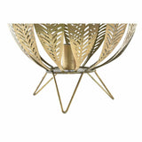 Lâmpada de mesa DKD Home Decor Multicolor Dourado Metal 34 x 34 x 39 cm