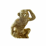 Figura Decorativa DKD Home Decor Dourado 13,5 x 10 x 30 cm