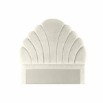 Cabeceira de Cama DKD Home Decor Creme Plástico Madeira MDF 157 x 8 x 160 cm