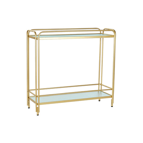 Serveertafel DKD Home Decor Dourado Metal Cristal 80 x 28 x 81 cm