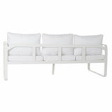 Sofá de Jardim DKD Home Decor Branco Alumínio 78 cm 184 x 72 x 78 cm