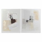 Pintura DKD Home Decor 80 x 3,7 x 100 cm Abstrato Urbana (2 Unidades)