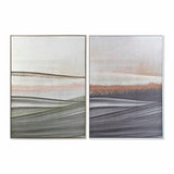 Pintura DKD Home Decor 103,5 x 4,5 x 144 cm Abstrato Urbana (2 Unidades)