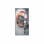 Pintura DKD Home Decor Zebra (80 x 3 x 160 cm)