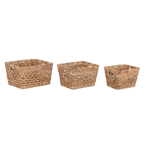 Conjunto de Cestas DKD Home Decor 40 x 35 x 23 cm Boho