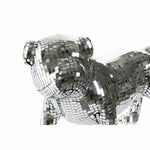 Figura Decorativa DKD Home Decor Inglês Prateado Bulldog Resina Moderno (45,5 x 21,5 x 25 cm)