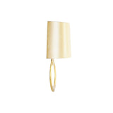 Luminária de parede DKD Home Decor Dourado Poliéster Alumínio 220 V 50 W Moderno (36 x 16 x 60 cm)