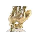 Figura Decorativa DKD Home Decor Cristal Dourado Resina Homem (28 x 12 x 38 cm)