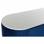 Aparador DKD Home Decor Azul Dourado Branco Mármore (120 x 48 x 85 cm)