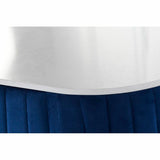 Aparador DKD Home Decor Azul Dourado Branco Mármore (120 x 48 x 85 cm)