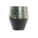 Vaso DKD Home Decor 18 x 18 x 75 cm Acabamento envelhecido Metal Tricolor Árabe