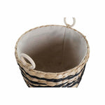 Conjunto de Cestas DKD Home Decor Poliéster Colonial Fibra (38 x 38 x 36 cm)