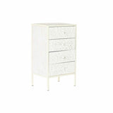 Cómoda DKD Home Decor Abeto MDF Branco Árabe (45 x 34 x 78 cm)