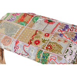 Banqueta DKD Home Decor Elefante Multicolor Madeira de mangueira 65 x 31,7 x 38 cm