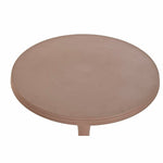 Mesa de apoio DKD Home Decor Cor de Rosa Alumínio (40 x 40 x 50 cm)