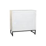 Cómoda DKD Home Decor Cerâmica Cinzento Branco Madeira de mangueira (80 x 38 x 80 cm)