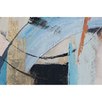 Pintura DKD Home Decor 100 x 2,5 x 100 cm 100 x 2,8 x 100 cm Abstrato Moderno (2 Unidades)