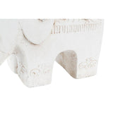 Figura Decorativa DKD Home Decor Branco Elefante Oriental 44 x 22 x 40 cm