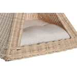 Cama para cães DKD Home Decor Natural Rotim 45 x 45 x 45 cm