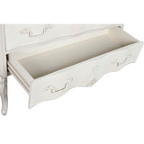 Cómoda DKD Home Decor Creme Madeira de mangueira Madeira MDF Romântico 123 x 50 x 80 cm