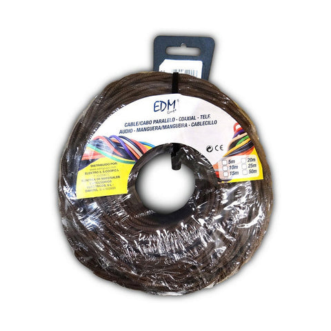 Cabo EDM 3 x 2,5 mm Castanho 25 m